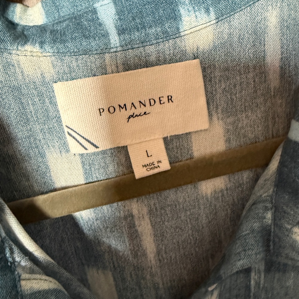 Tuckernuck Pomander Place Blue Ikat Mabel Maxi Dress - Picture 8 of 9